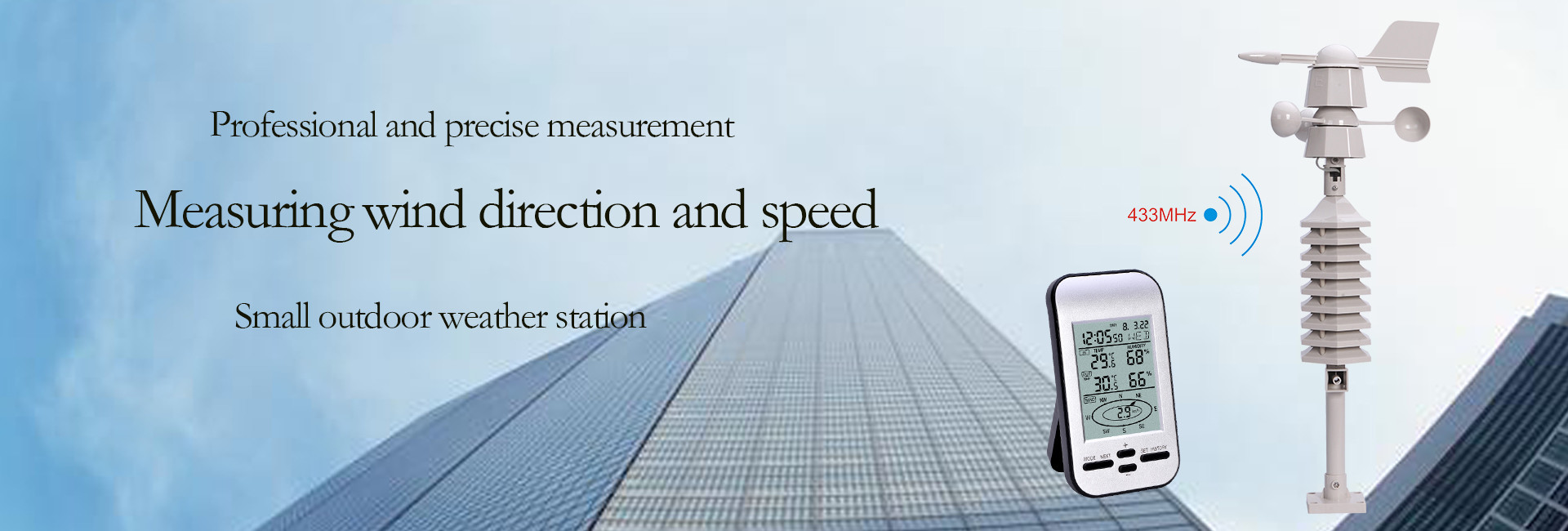 Kalite Kablosuz Hava Durumu İstasyonu Fabrika