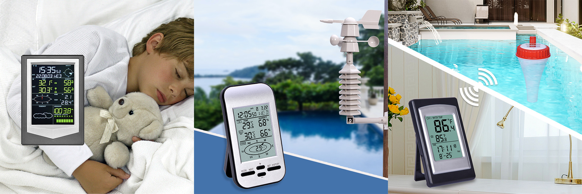 Kalite Kablosuz Hava Durumu İstasyonu Fabrika